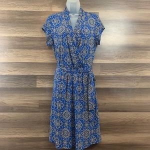 Liz Claiborne Faux Wrap Dress Size Medium